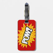 漫画本の捕虜! 破烈 ラゲッジタグ (裏面縦)