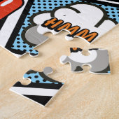 漫画本の漫画フォント! ジグソーパズル (側面)