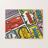 漫画本の漫画フォント! ジグソーパズル (横)