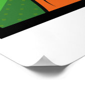 漫画本の漫画フォント! ポスター (角)