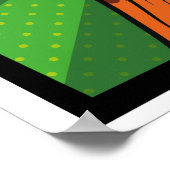 漫画本の漫画フォント! ポスター (角)