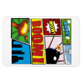 漫画本の漫画フォント! マグネット (横)