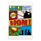 漫画本の漫画フォント! マグネット (縦)