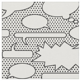 漫画本の話の泡生地 ファブリック