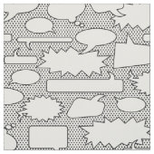 漫画本の話の泡生地 ファブリック (見本)