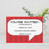 漫画本は招待を出動させます 招待状 (スタンド正面)