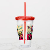 漫画本サンタ/クリスマス アクリルタンブラー (右)