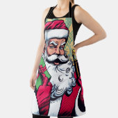 漫画本サンタ/クリスマス エプロン (インサイチュ)
