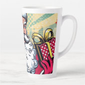 漫画本サンタ/クリスマス カフェラテマグ (右)