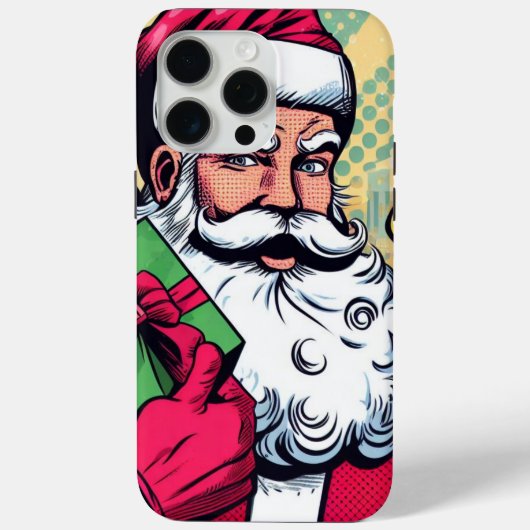 漫画本サンタ/クリスマス Case-Mate iPhoneケース (裏面)