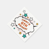 漫画本パーティー!ナプキン スタンダードカクテルナプキン (角)