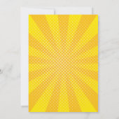 漫画本パーティー!招待状 招待状 (裏面)