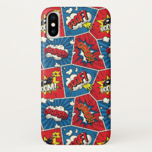 漫画本ポップ・アートのの電話ケース iPhone X ケース