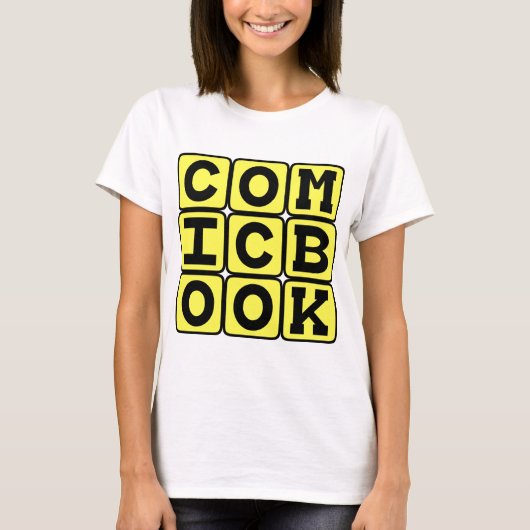 漫画本、グラフィック小説 Tシャツ (正面)