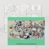 漫画河鍋行斎 ポストカード (正面/裏面)