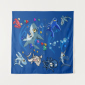 漫画海 タペストリー (正面(横))