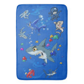 漫画海 バスマット (正面縦)