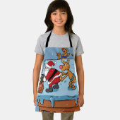 漫画漫画サンタクロースのクリスマス エプロン (インサイチュ)
