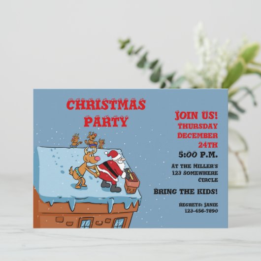 漫画漫画サンタクロースのクリスマス 招待状 (スタンド正面)