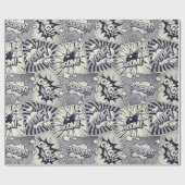 漫画漫画ブックグラフィックアート表現 ラッピングペーパー (フラット)