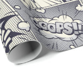 漫画漫画ブックグラフィックアート表現 ラッピングペーパー (ロールコーナー)