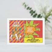 漫画漫画ブックバーまたはバルミツワー披露宴 エンクロージャーカード (スタンド正面)