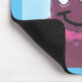 漫画犬のデザイン マウスパッド (コーナー)