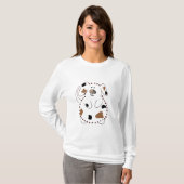 漫画犬のTシャツおよびギフト Tシャツ (正面フル)