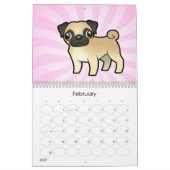 漫画犬は2011年を繁殖させます カレンダー (2月 2027)