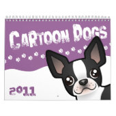 漫画犬は2011年を繁殖させます カレンダー (カバー)