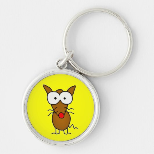 漫画犬 キーホルダー (正面)