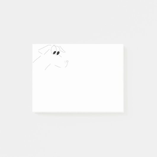 漫画犬 ポストイット (正面)