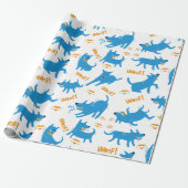 漫画犬 ラッピングペーパー (アンロールド)