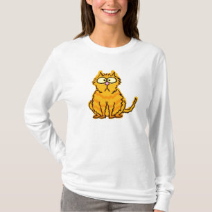 漫画猫のワイシャツ Tシャツ