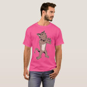 漫画猫遊笛 Tシャツ (正面フル)