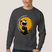 漫画猫 |メンズ スウェットシャツ (正面)