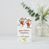 漫画猿のテレホンカード コーリングカード (スタンド正面)