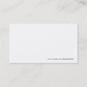 漫画猿のテレホンカード コーリングカード (裏面)