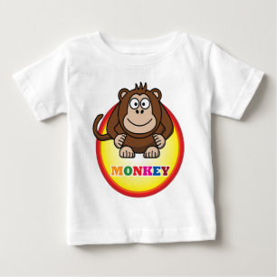 漫画猿 ベビーTシャツ