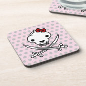漫画白黒すてき子猫海賊スカルボーン コースター (左側)