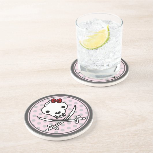 漫画白黒すてき子猫海賊スカルボーン コースター (側面)