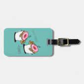 漫画笑わされるのコーヌ ラゲッジタグ (正面横)