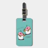 漫画笑わされるのコーヌ ラゲッジタグ (正面縦)