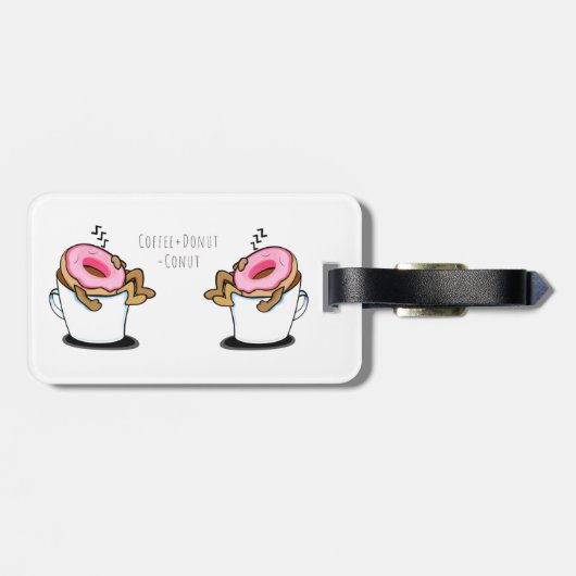 漫画笑わされるのコーヌ ラゲッジタグ (裏面横)