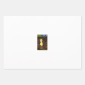 漫画緑ラッピング紙フラットシートセット3 ラッピングペーパーシート (正面3)