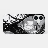 漫画美しい iPhone 16ケース (裏面横)