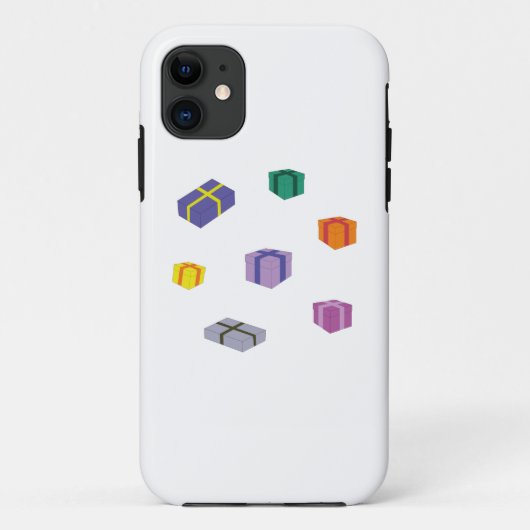 漫画色のギフトボックス Case-Mate iPhoneケース (裏面)