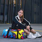 漫画色 ダッフルバッグ