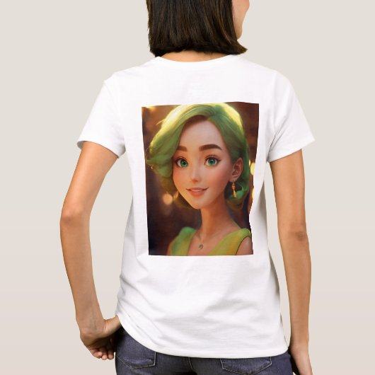 漫画芸術 Tシャツ (裏面)