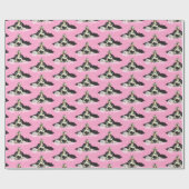 漫画英語コックスパニエル犬包装紙 ラッピングペーパー (フラット)